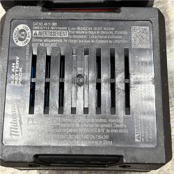AS-IS Milwaukee 18-Volt Lithium-Ion REDLITHIUM FORGE Starter Kit with (2) 8. 0Ah Battery and Rapid Charger