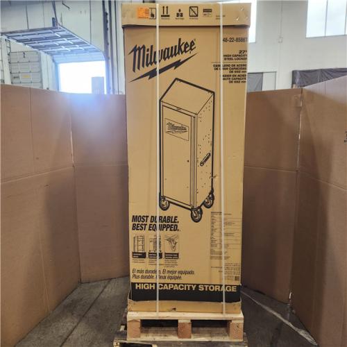 Phoenix NEW Milwaukee High Capacity 27 in. W x 22.1 in. D 4 Shelf Rolling Side Tool Locker