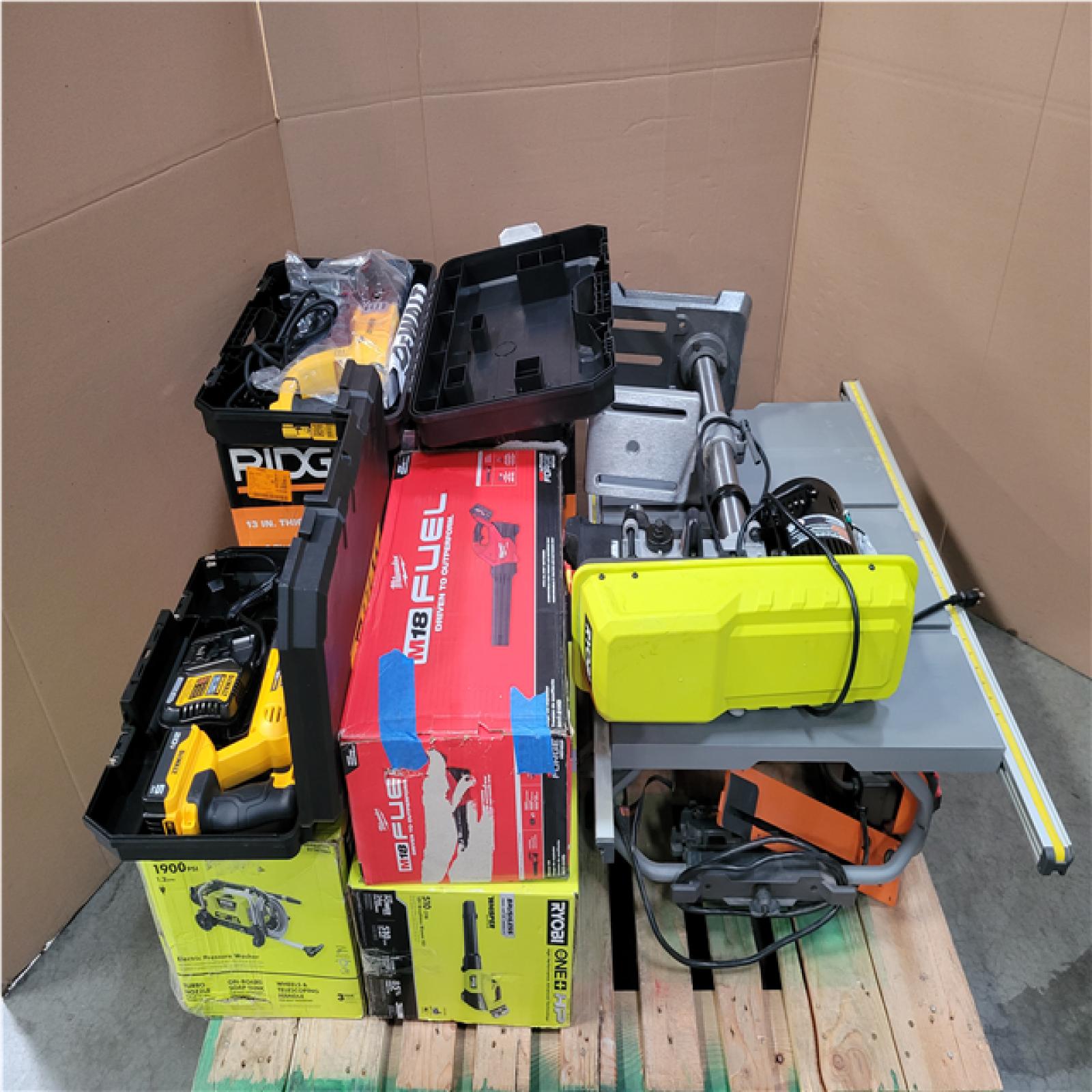 CALIFORNIA AS-IS TOOL PALLET
