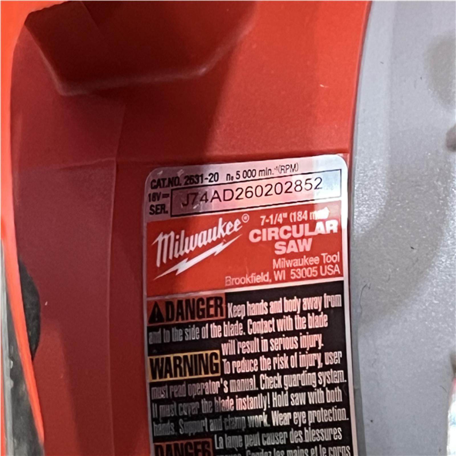 Houston Location AS-IS Milwaukee 18-Volt Lithium-Ion Brushless Cordless (4-Tool) Combo Kit