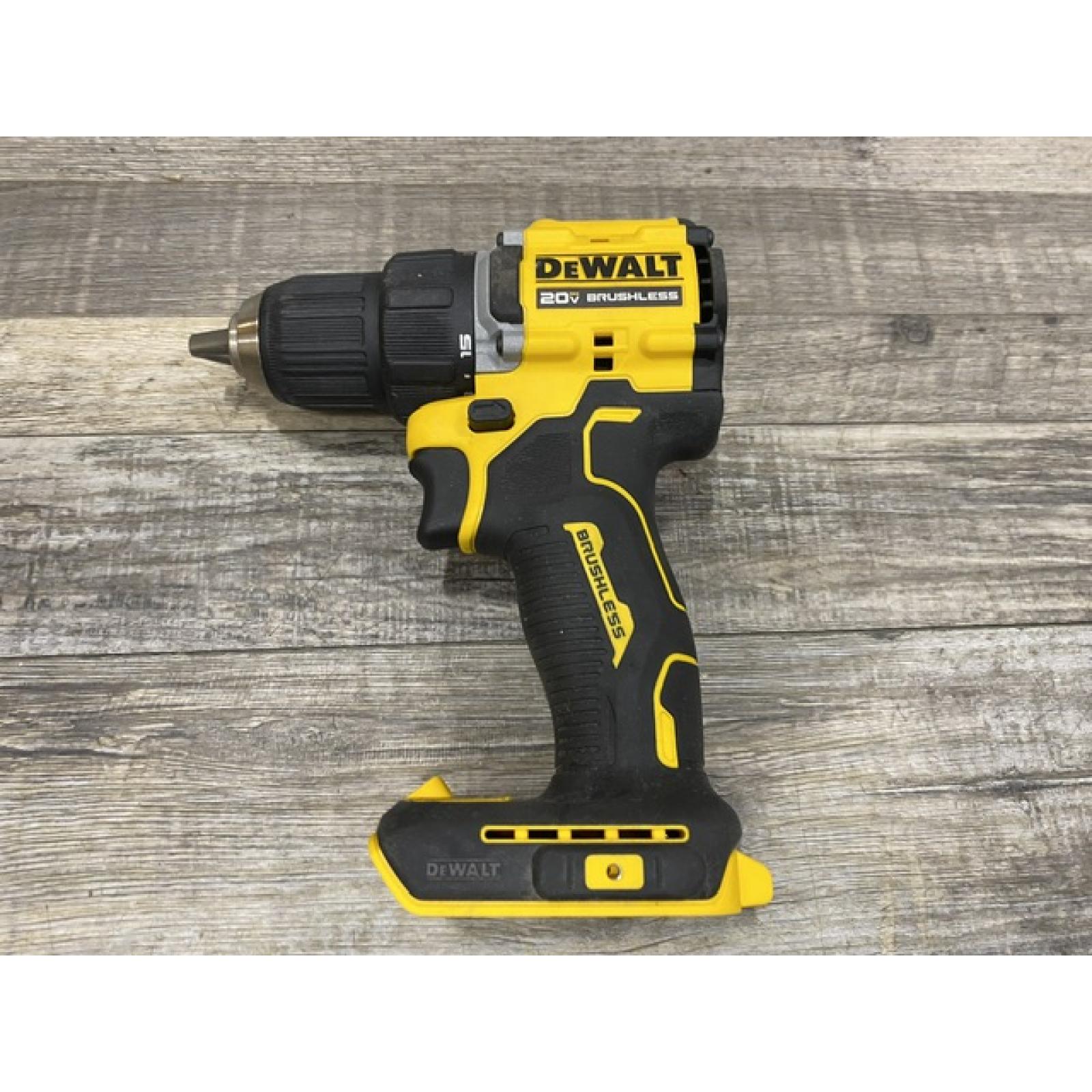 AS-IS DEWALT Atomic 20V Lithium-Ion Cordless Compact 1/2 in. Drill/Driver Kit