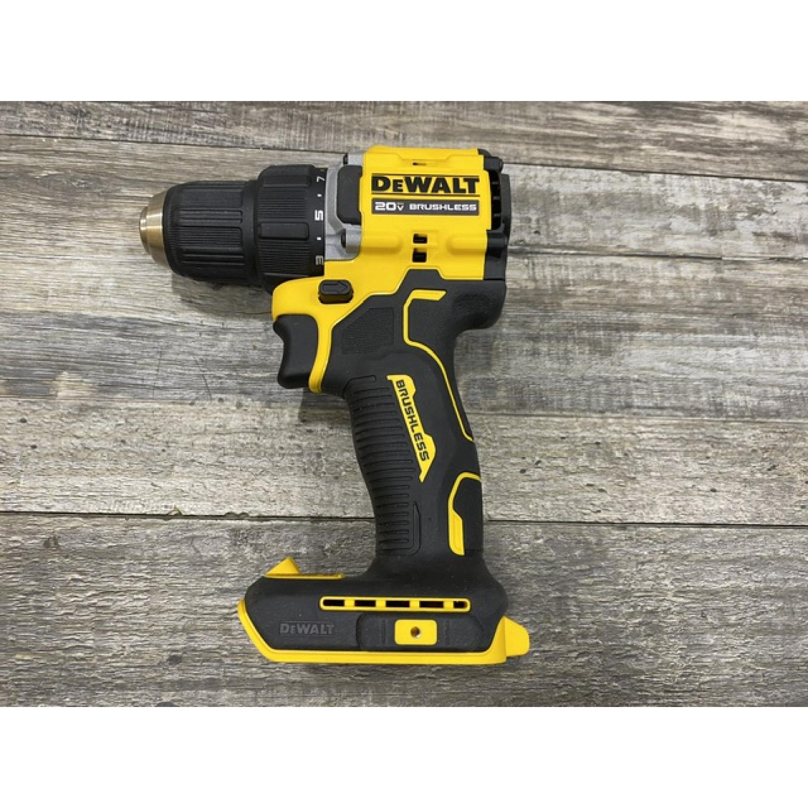 AS-IS DEWALT Atomic 20V Lithium-Ion Cordless Compact 1/2 in. Drill/Driver Kit