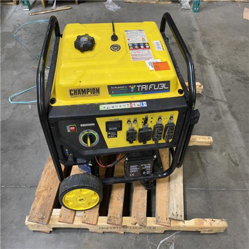 Dallas Location - As-Is Champion Power Equipment 11,500/9,200-Watt Gasoline Gas Portable Generator