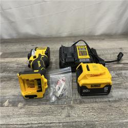 AS-IS DEWALT ATOMIC 20V MAX Lithium-Ion Cordless 1/4 in. Brushless Impact Driver Kit
