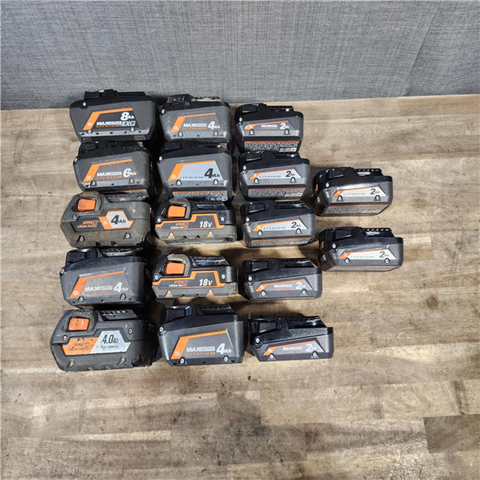 HOUSTON LOCATION - AS-IS RIGID BATTERY PACK QTY - 17