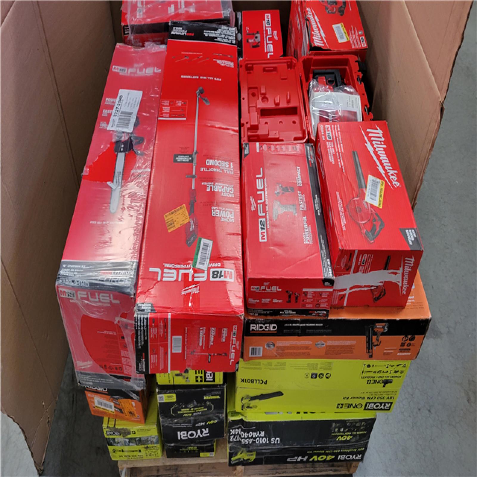 CALIFORNIA AS-IS TOOL PALLET