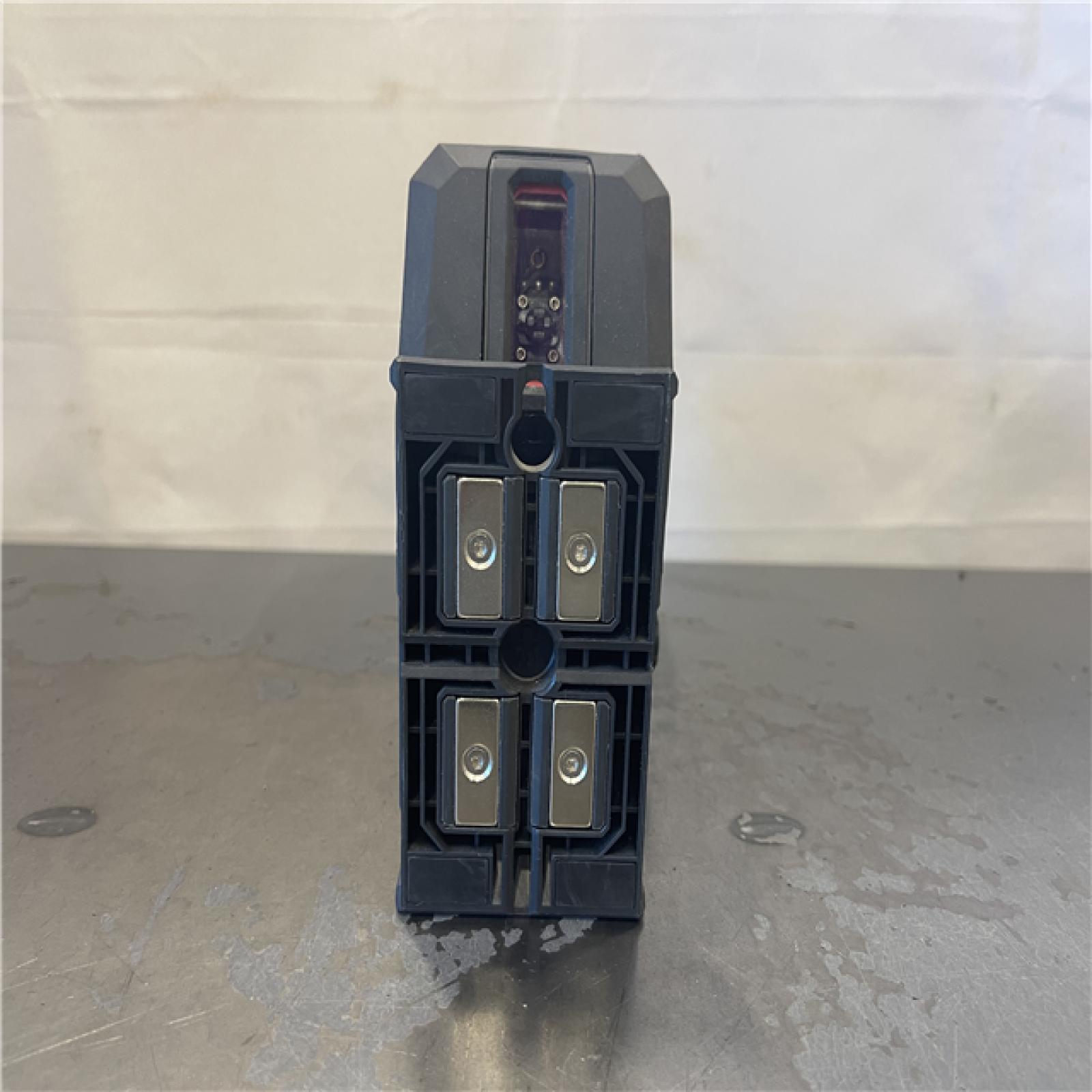 AS-IS- M12 12-Volt Lithium-Ion Cordless Green 125 Ft. Cross Line and Plumb Points Laser Level (Tool-Only)