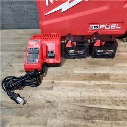 HOUSTON LOCATION - AS-IS Milwaukee FUEL 18V Lithium-Ion Brushless Cordless Hammer Drill and Impact Driver Combo Kit