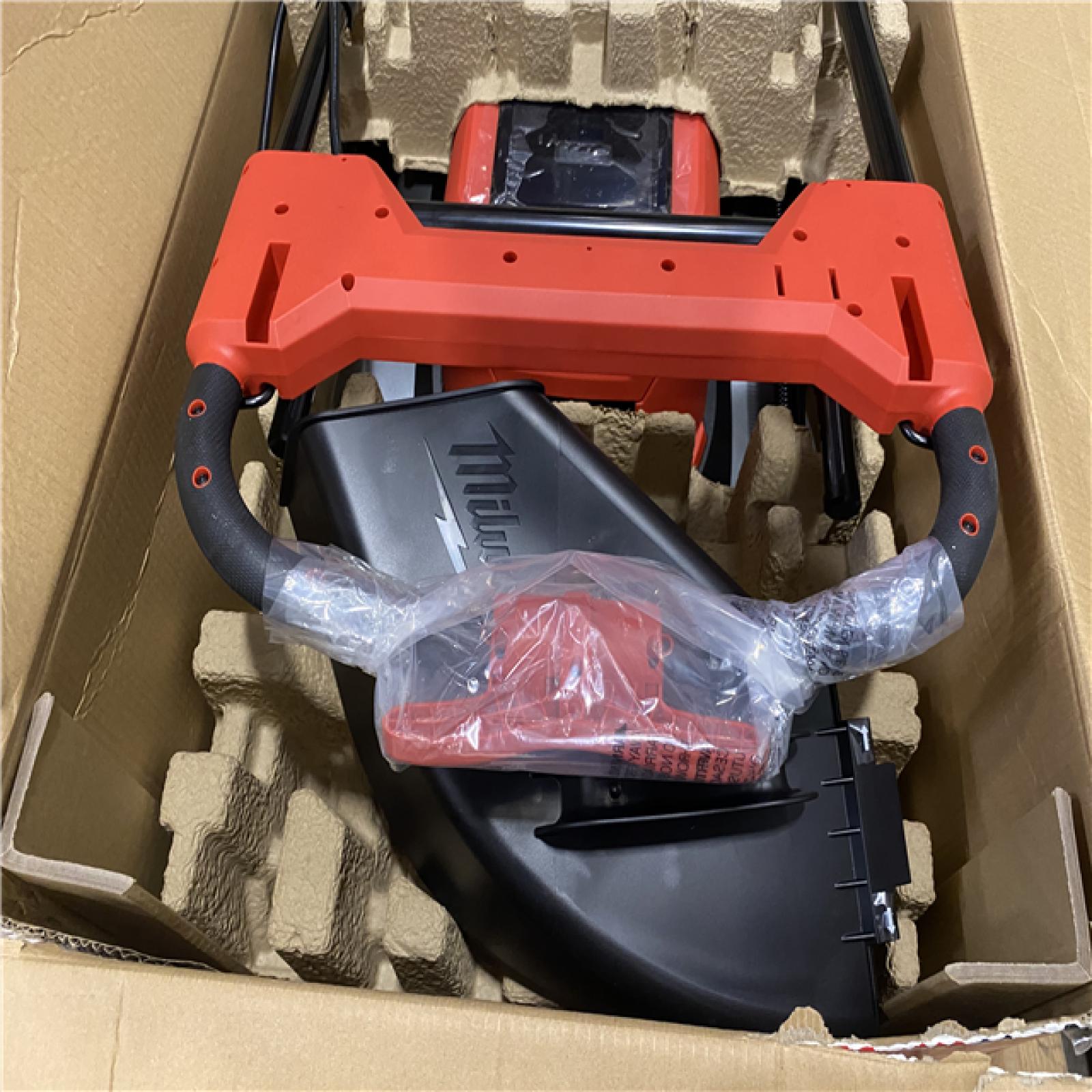 Dallas Location - As-Is -Milwaukee M18 FUEL Brushless Cordless 21 in. Walk Behind Dual Battery Self-Propelled Mower Kit