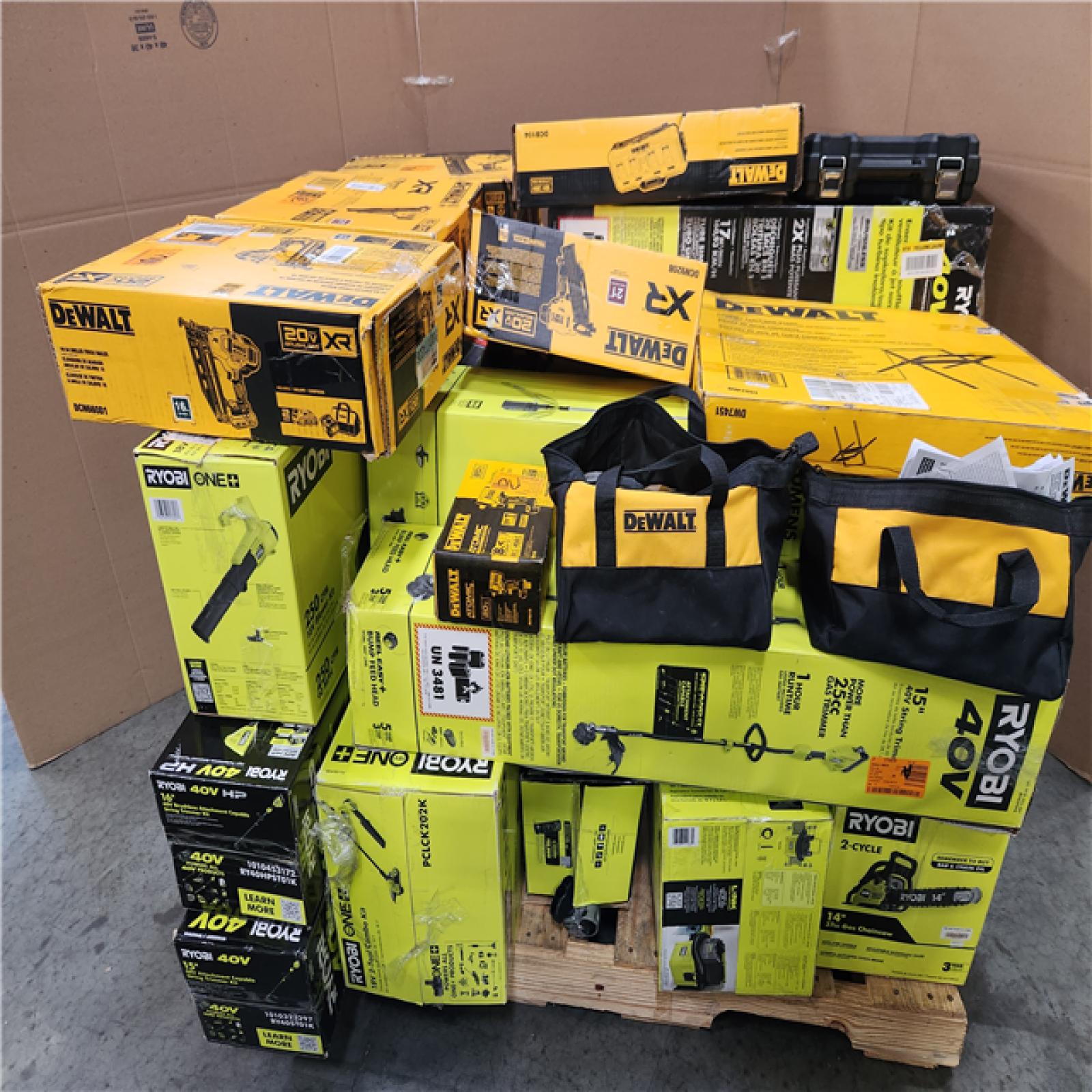 CALIFORNIA AS-IS TOOL PALLET