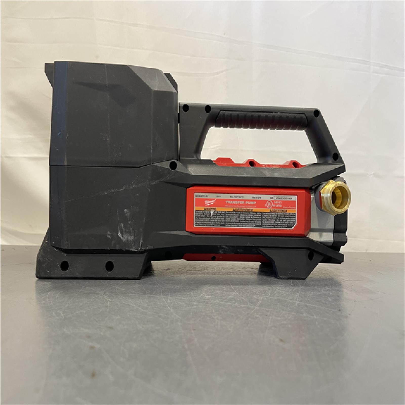 AS-IS - Milwaukee 18-Volt 1/4 HP Lithium-Ion Cordless Transfer Pump (Tool Only)