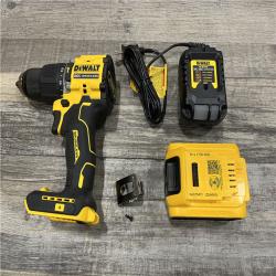 AS-IS DEWALT ATOMIC 20V Lithium-Ion Cordless 1/2 in. Hammer Drill Kit