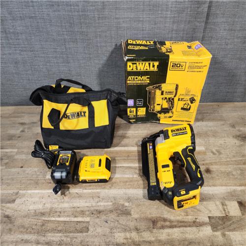 HOUSTON LOCATION - AS-IS DEWALT ATOMIC 20V MAX Lithium Ion Cordless 23 Gauge Pin Nailer Kit
