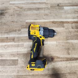 Houston Location AS-IS DEWALT 20V XR Brushless Cordless 1/2 in. Hammer Drill (Tool-Only)