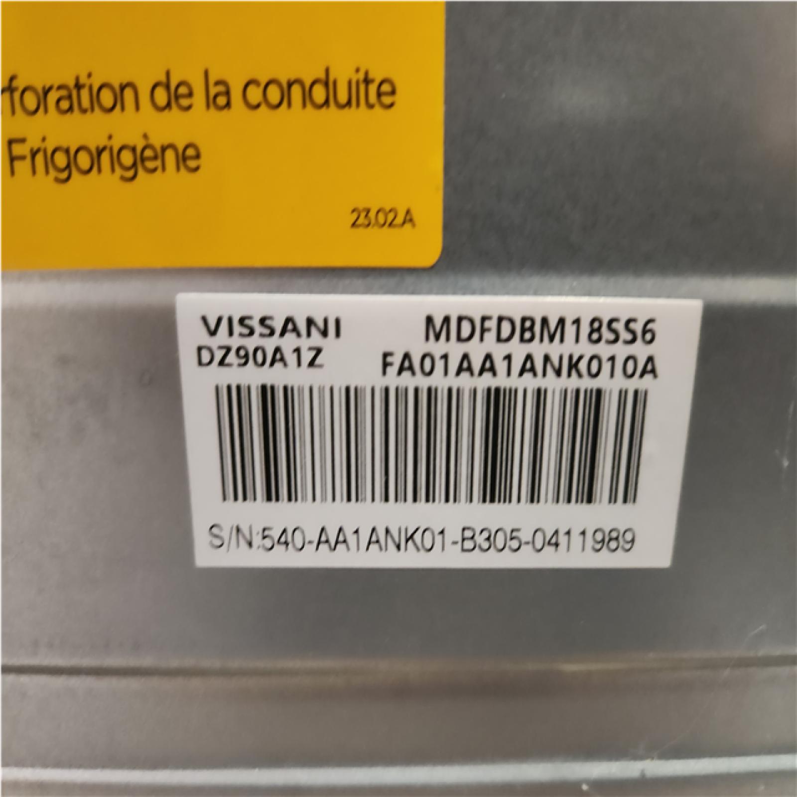 Phoenix NEW Vissani 30 in. 18.4 cu. ft. Standard-Depth French Door Bottom Freezer Refrigerator in Fingerprint Resistant Stainless Steel Look