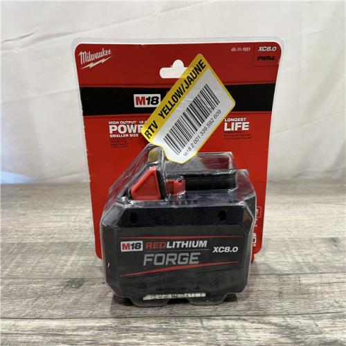 NEW - Milwaukee 18V Lithium-Ion REDLITHIUM FORGE XC 8.0 Ah Battery Pack