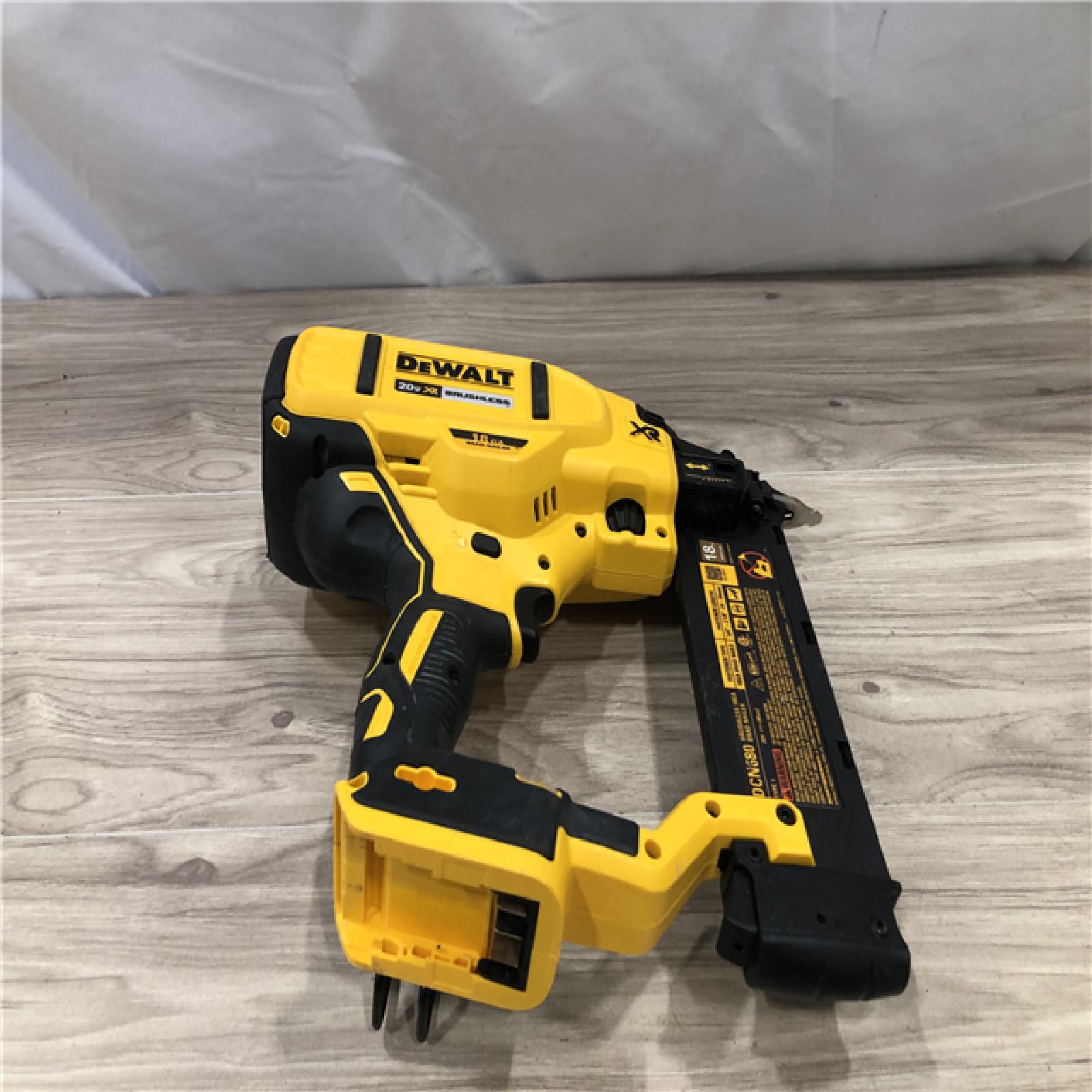 AS-IS DeWalt 20V MAX XR 18 Ga.Cordless Nailer (Tool-Only)