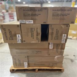 DALLAS LOCATION- Hampton Bay Gazebo III 52 in. Indoor/Outdoor Ceiling Fan Natural Iron Finish (23 Units)