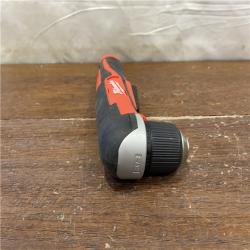 AS-IS Milwaukee M12 12V Lithium-Ion Cordless 3/8 in. Right Angle Drill (Tools-Only) (LOT OF 2)