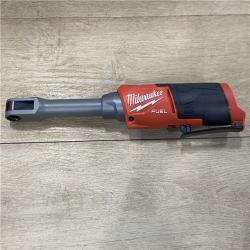 AS-IS Milwaukee FUEL INSIDER 12V Lithium-Ion Brushless Cordless 1/4 in. - 3/8 in. Extended Reach Box Ratchet (Tool-Only)