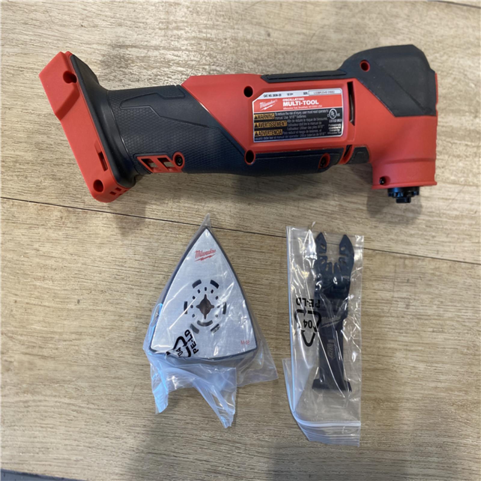 AS-IS Milwaukee FUEL 18V Lithium-Ion Cordless Brushless Oscillating Multi-Tool (Tool-Only)