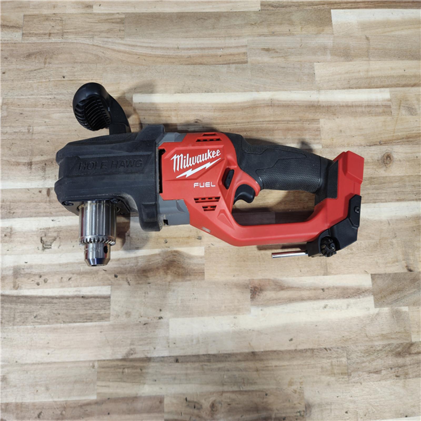 HOUSTON LOCATION - AS-IS Milwaukee FUEL GEN II 18V Lithium-Ion Brushless Cordless 1/2 in. Hole Hawg Right Angle Drill (Tool-Only)