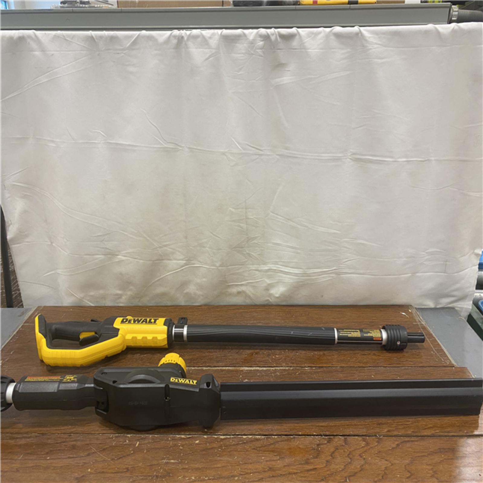 AS-IS DEWALT 20V MAX Cordless Battery Powered Pole Hedge Trimmer (Tool Only)