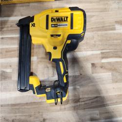 HOUSTON LOCATION - AS-IS DeWALT DCN681D1 20V MAX 18ga Cordless Brushless Narrow Crown Stapler Kit w/ BATTERY & CHARGER