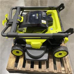 Dallas Location - As-Is RYOBI 80V HP  30 in. Lawn Mower with Battery and Charger