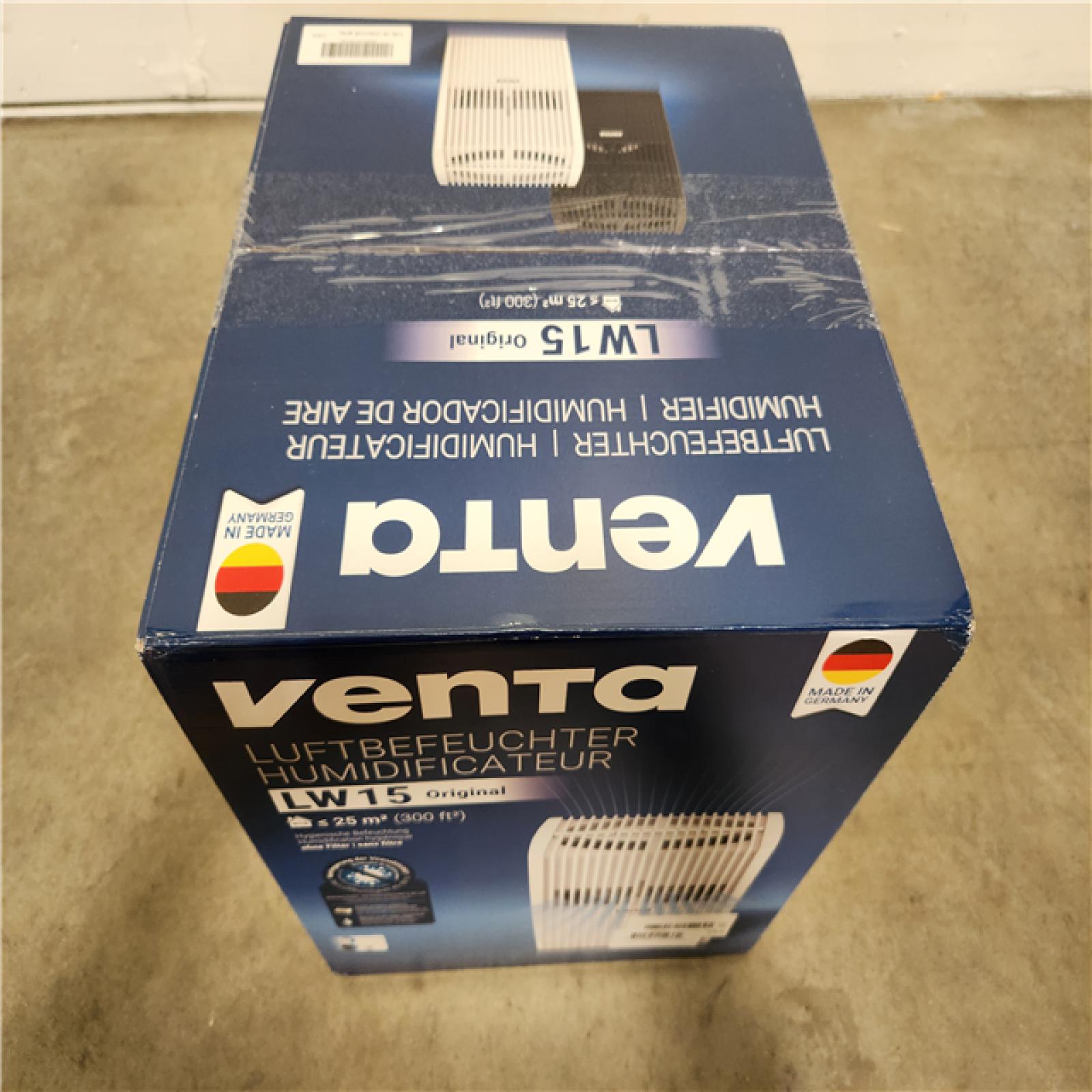 Phoenix Location NEW Venta LW15 Original Evaporative Humidifier, Black, Up to 300 sq. ft. 7015436