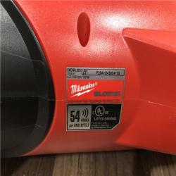 AS-IS Milwaukee  FUEL 120 MPH 500 CFM 18V Brushless Cordless Battery Powered Leaf Blower Kit