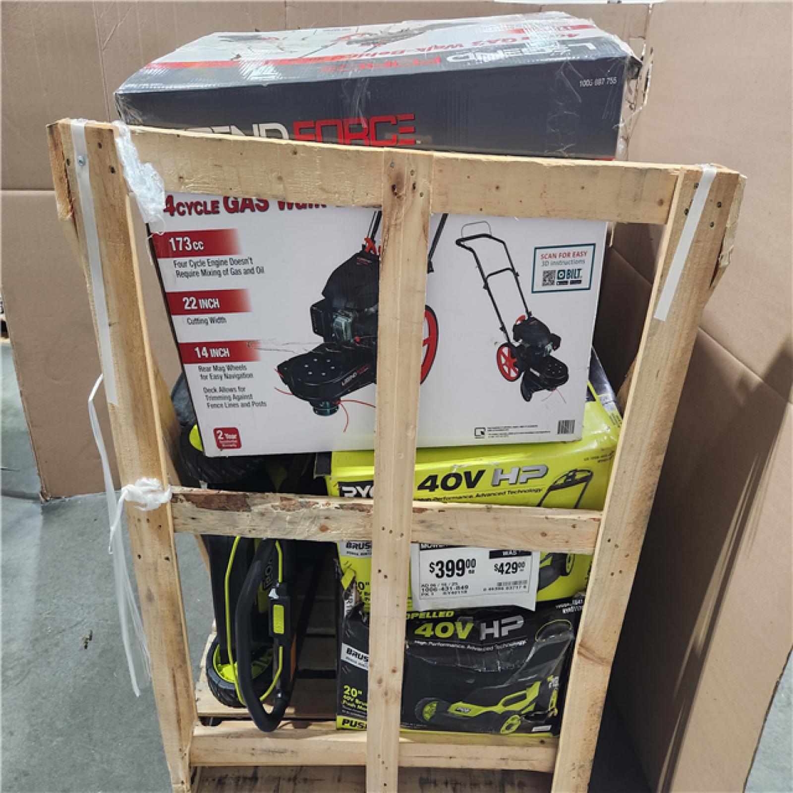 CALIFORNIA AS-IS OUT DOOR POWER EQUIPMENT