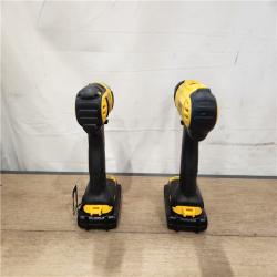 AS-IS- DEWALT 20V MAX Cordless Drill/Impact 2 Tool Combo Kit