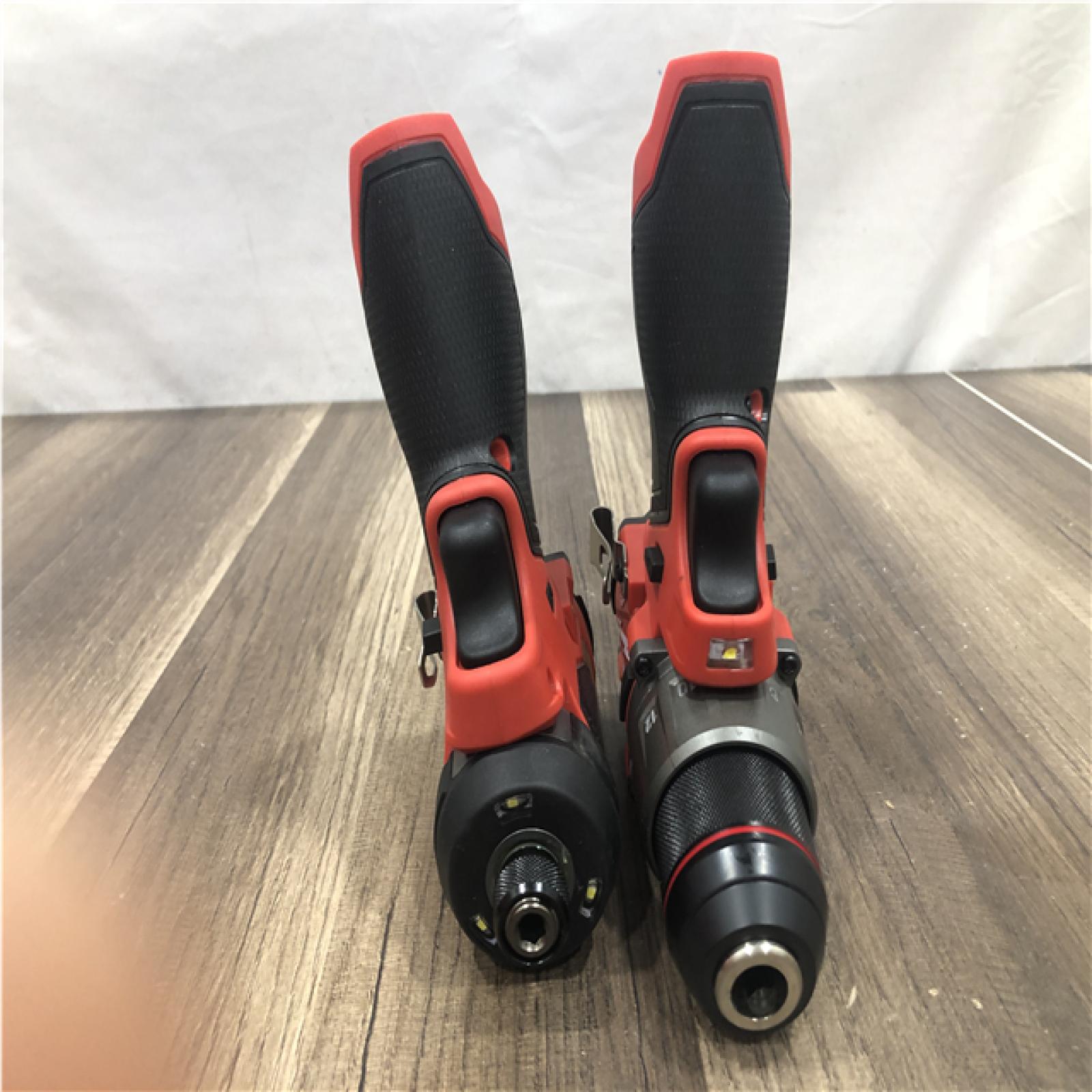 AS-IS Milwaukee FUEL 12-Volt Lithium-Ion Brushless Cordless Hammer Drill and Impact Driver Combo Kit