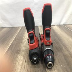 AS-IS Milwaukee FUEL 12-Volt Lithium-Ion Brushless Cordless Hammer Drill and Impact Driver Combo Kit
