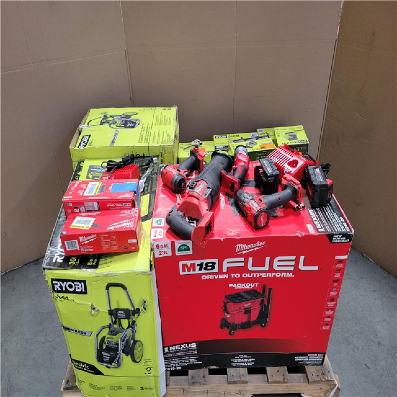 CALIFORNIA AS-IS TOOL PALLET