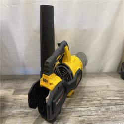 AS-IS DEWALT FLEXVOLT 60V MAX 125 MPH 600 CFM Brushless Cordless Battery Powered Blower Kit