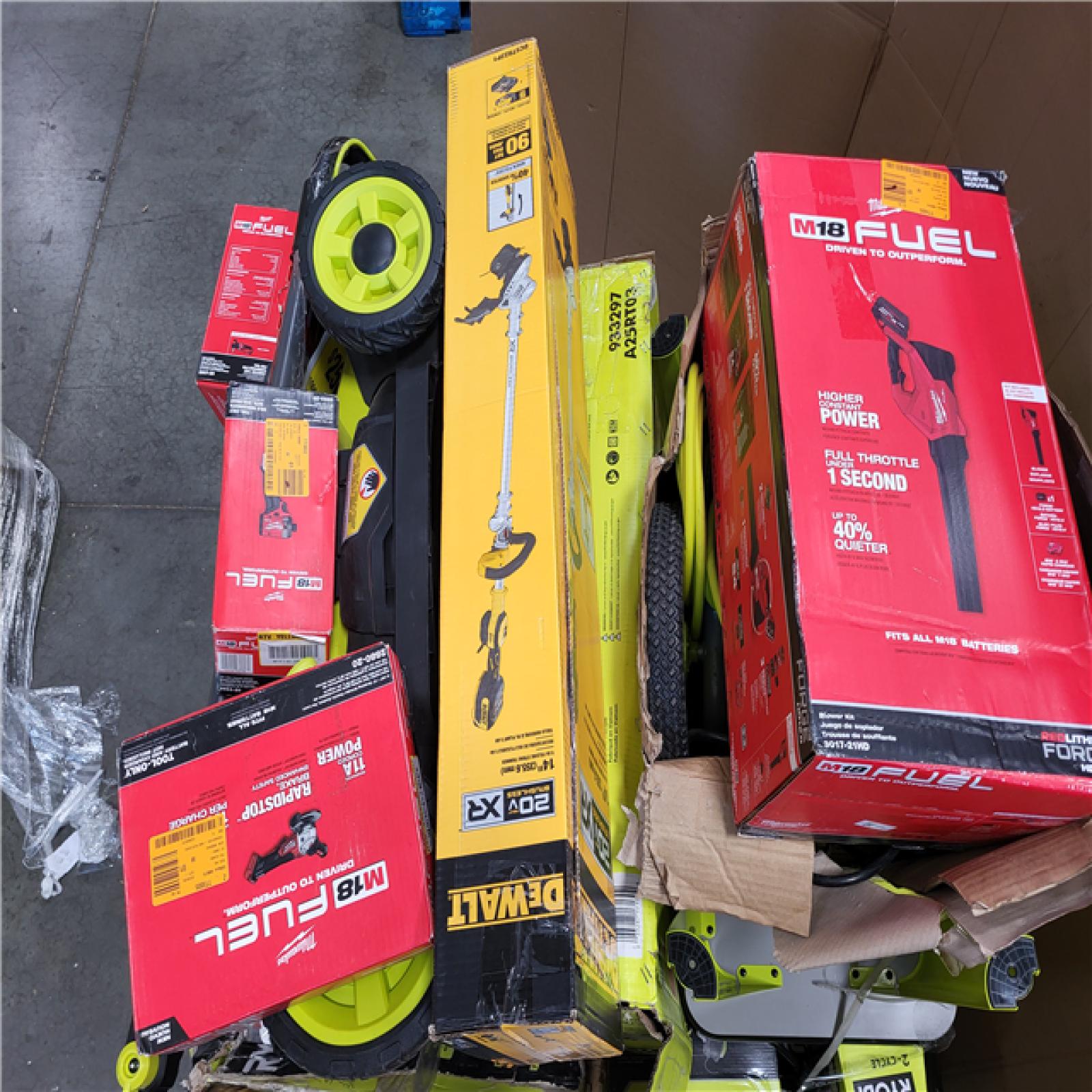 CALIFORNIA AS-IS TOOL PALLET