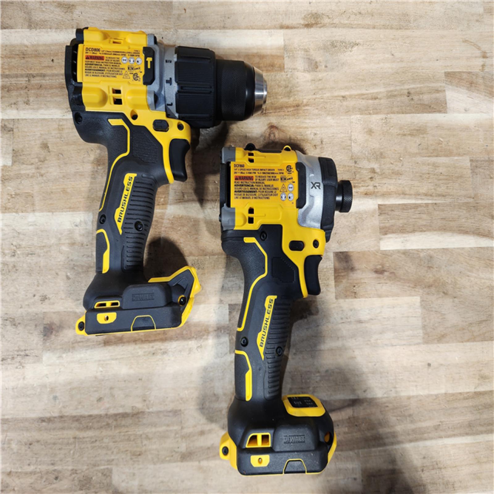 HOUSTON LOCATION - AS-IS DEWALT 20V XR Lithium-Ion Cordless 2-Tool Combo Kit