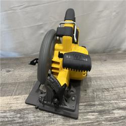 AS-IS DEWALT FLEXVOLT 60V MAX Cordless Brushless 7-1/4 in. Circular Saw with Brake (Tool Only)
