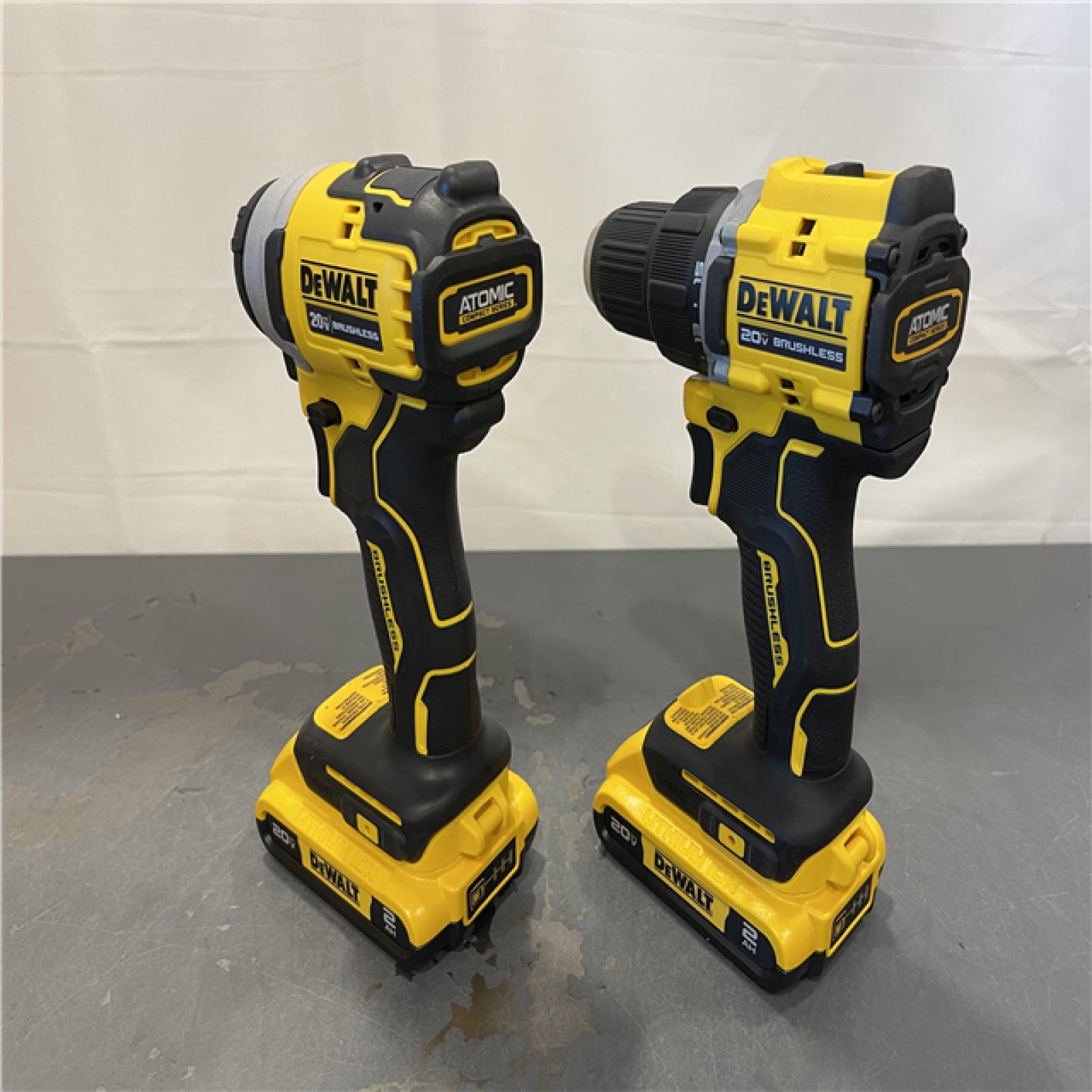 AS-IS - Dewalt ATOMIC 20-Volt MAX Lithium-Ion Cordless Combo Kit
