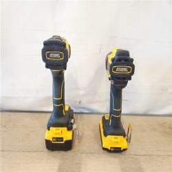 AS-IS- DeWalt 2-Tool Combo Kit W/ (2) BATTERY & CHARGER