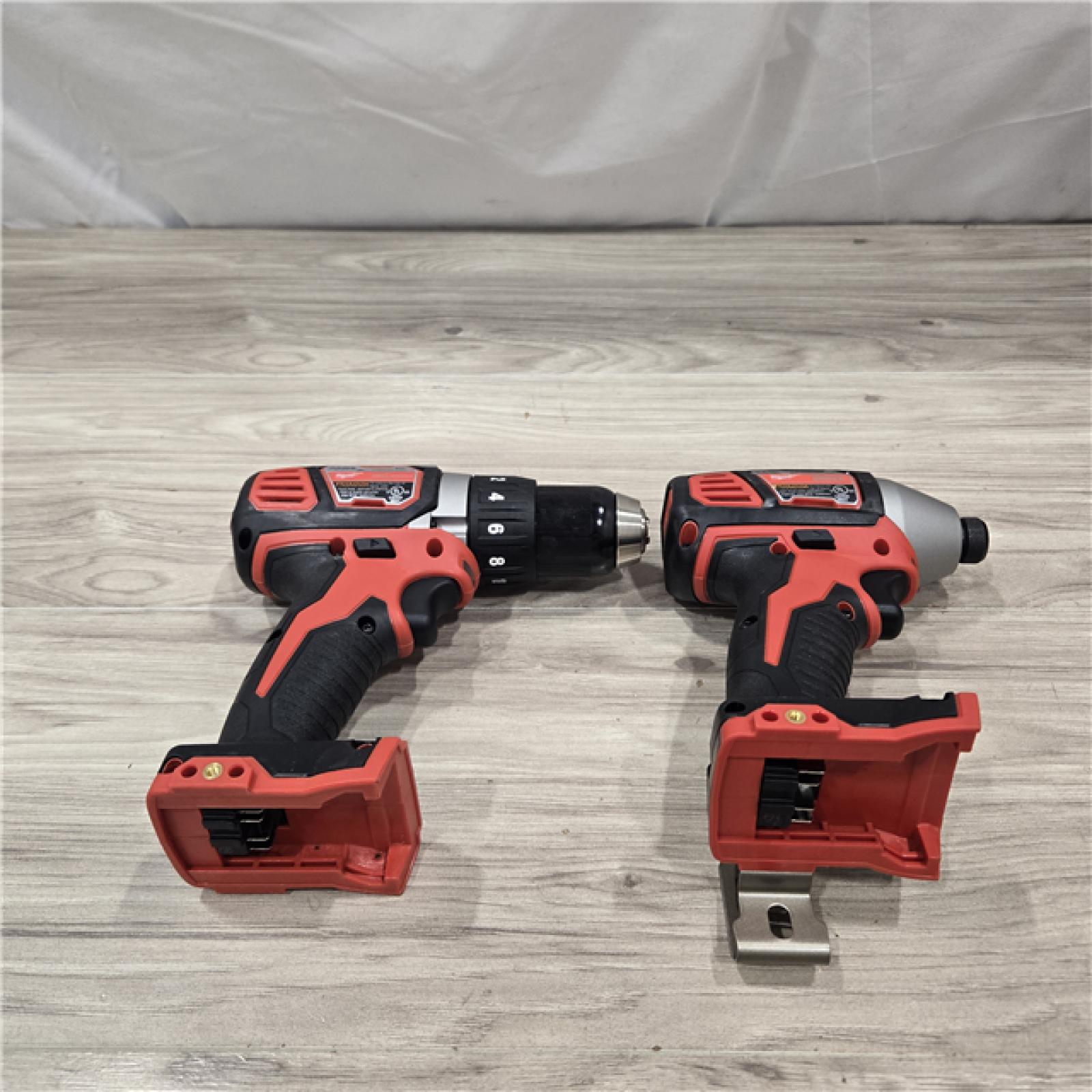 AS-IS Milwaukee M18 18V Cordless Drill/Driver High Performance Combo Kit