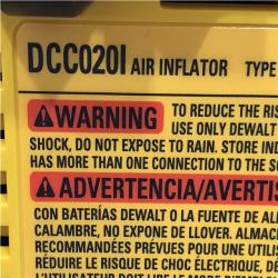 AS-IS DEWALT 20V MAX Cordless Electric Portable Inflator (Tool Only)