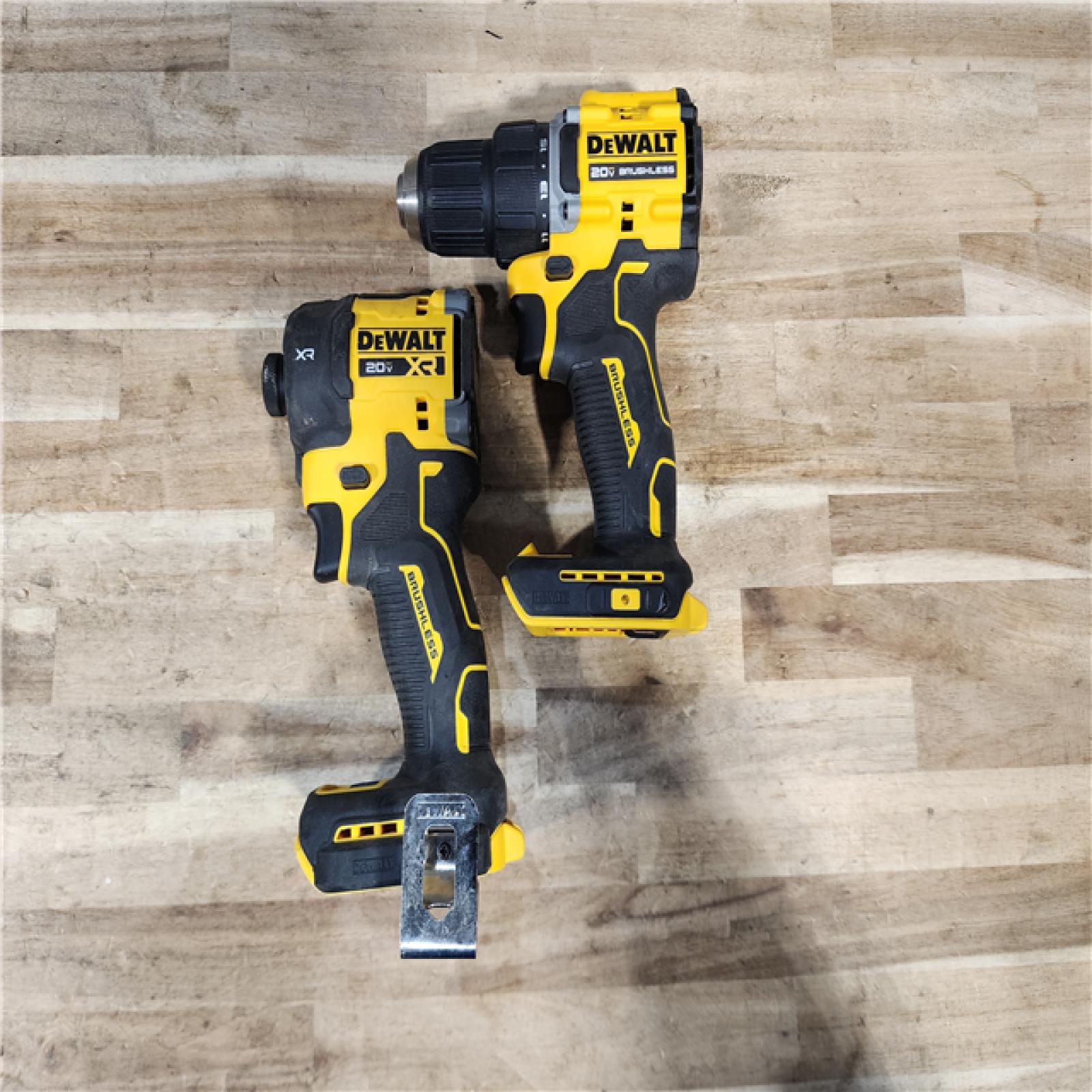 HOUSTON LOCATION - AS-IS DEWALT 2 TOOL COMBO KIT W/ (2) BATTERY & CHARGER