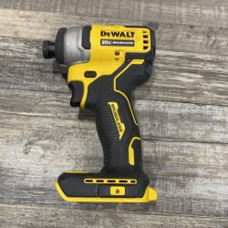 AS-IS DEWALT Atomic 20V Max Lithium-Ion Brushless Cordless Compact 1/4 in. Impact Driver Kit