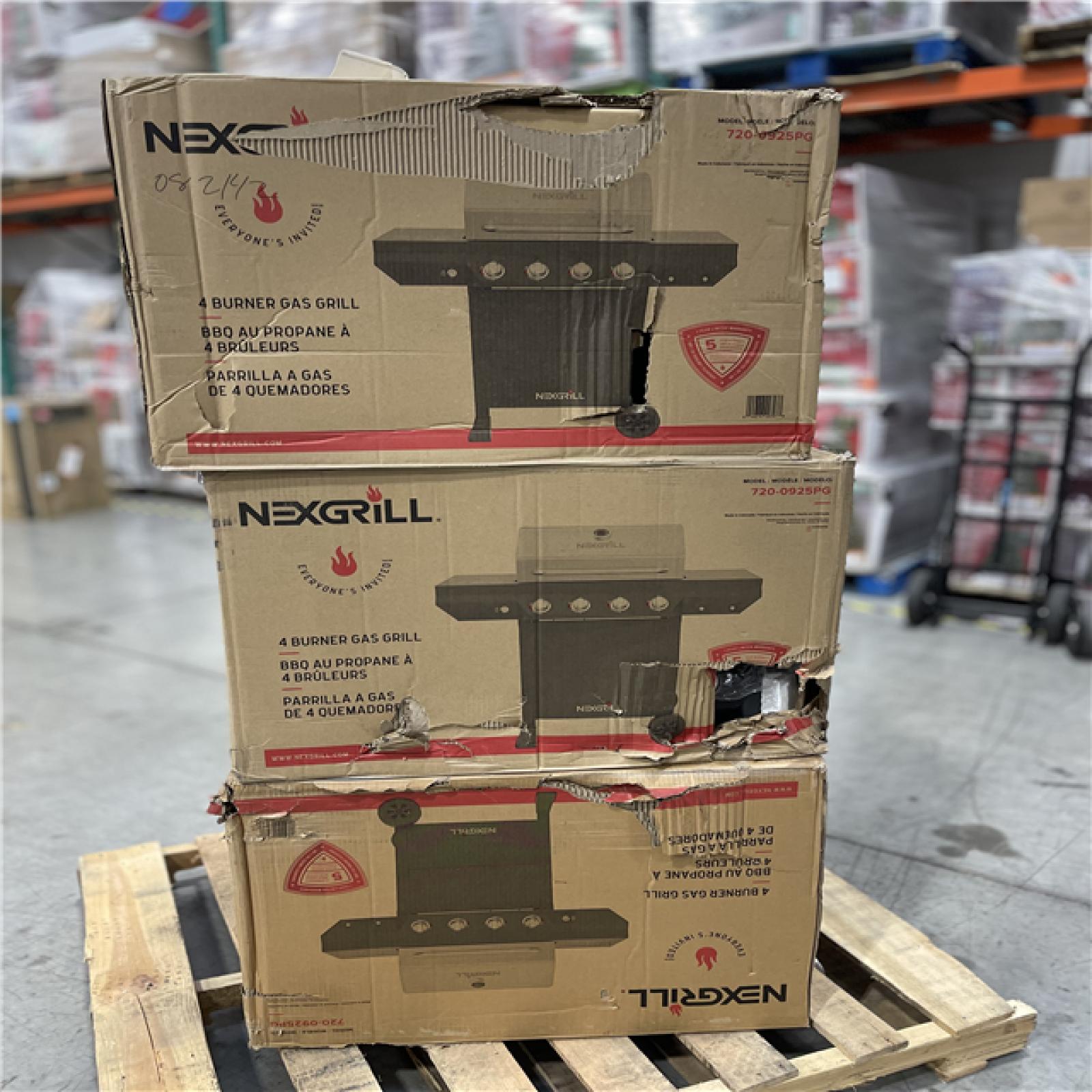 DALLAS LOCATION -NEXTGRILL PALLET -(3 UNITS)