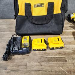 HOUSTON LOCATION - AS-IS DEWALT 4 TOOL COMBO KIT W/ (2) BATTERY & CHARGER