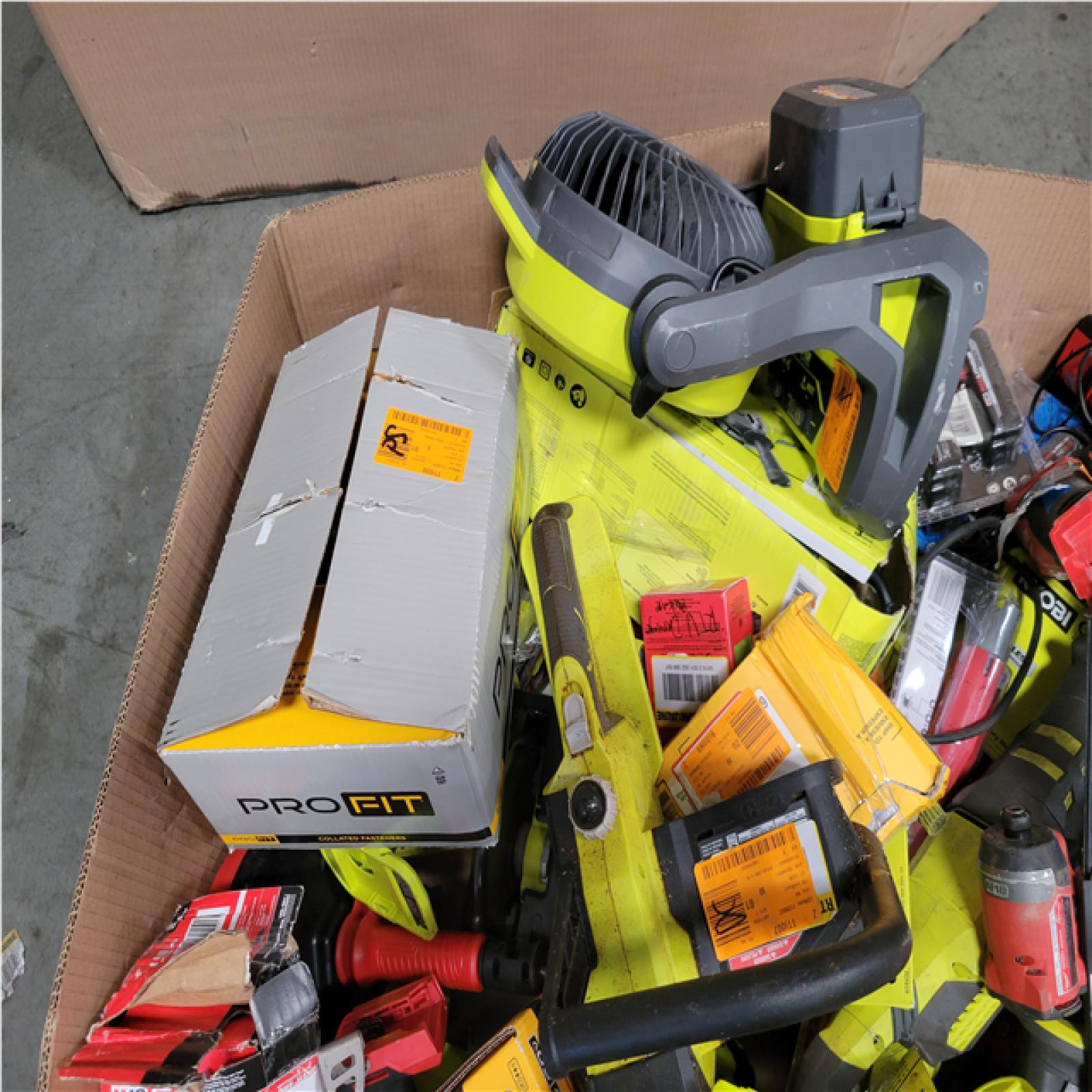 CALIFORNIA AS-IS TOOL PALLET