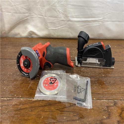 AS-IS Milwaukee M12 FUEL 12V Lithium-Ion Brushless Cordless 3 in. Cut Off Saw (Tool-Only)